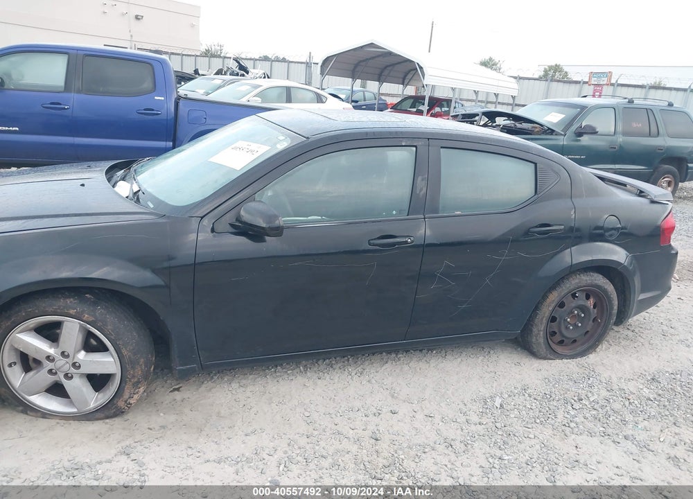 2014 DODGE AVENGER SXT VIN: 1C3CDZCB6EN136506