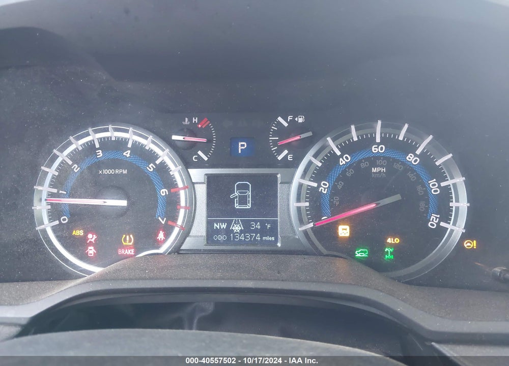 2019 TOYOTA 4RUNNER TRD PRO VIN: JTEBU5JR6K5730925