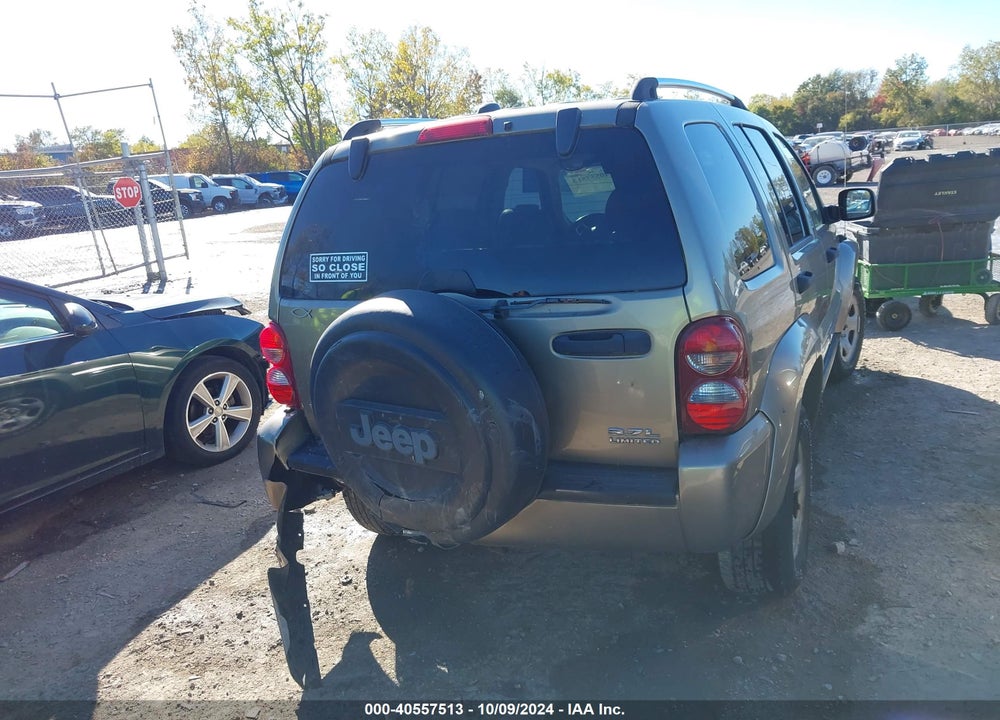 2005 JEEP LIBERTY LIMITED EDITION VIN: 1J4GL58K95W689074