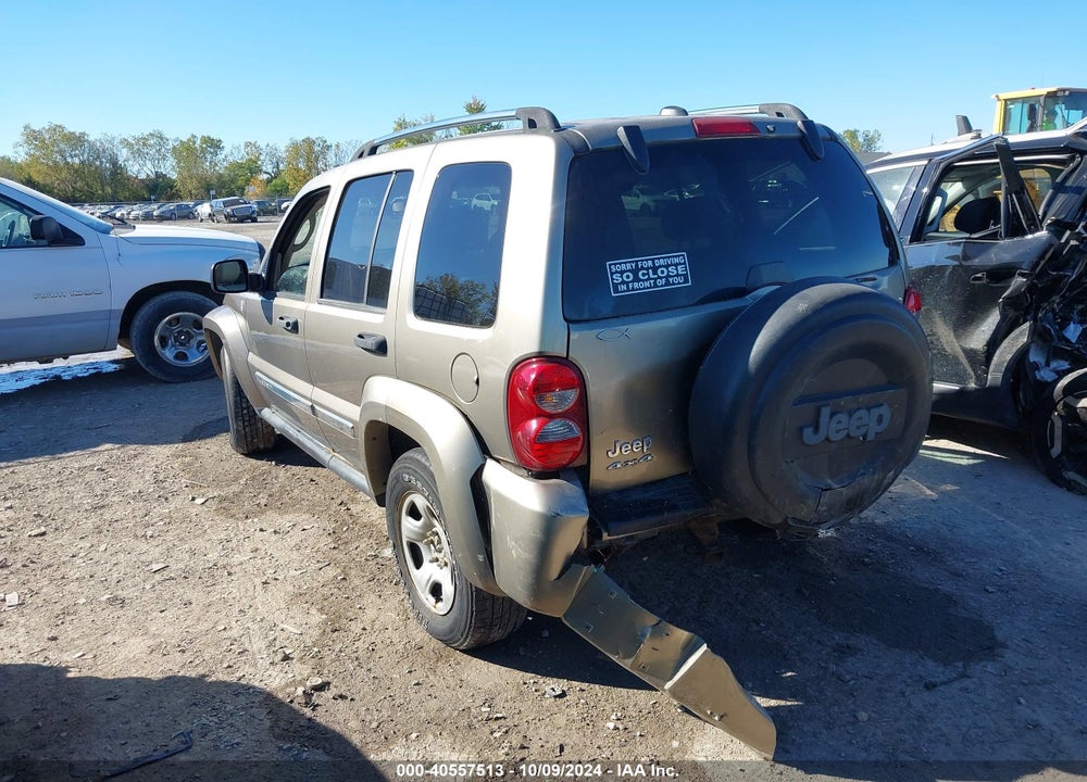 2005 JEEP LIBERTY LIMITED EDITION VIN: 1J4GL58K95W689074