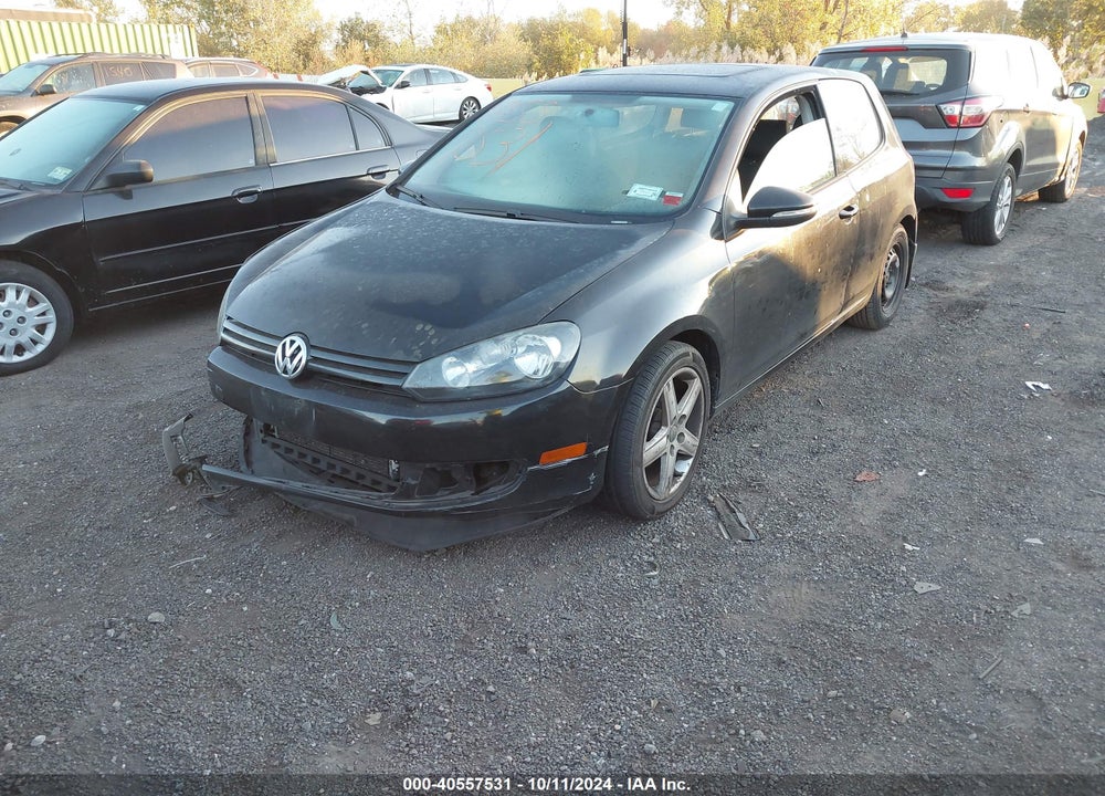 2011 VOLKSWAGEN GOLF 2.5L 2-DOOR VIN: WVWAB7AJ1BW117293