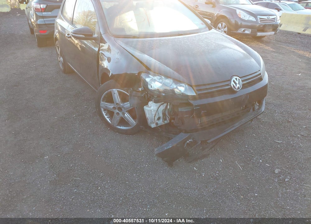 2011 VOLKSWAGEN GOLF 2.5L 2-DOOR VIN: WVWAB7AJ1BW117293