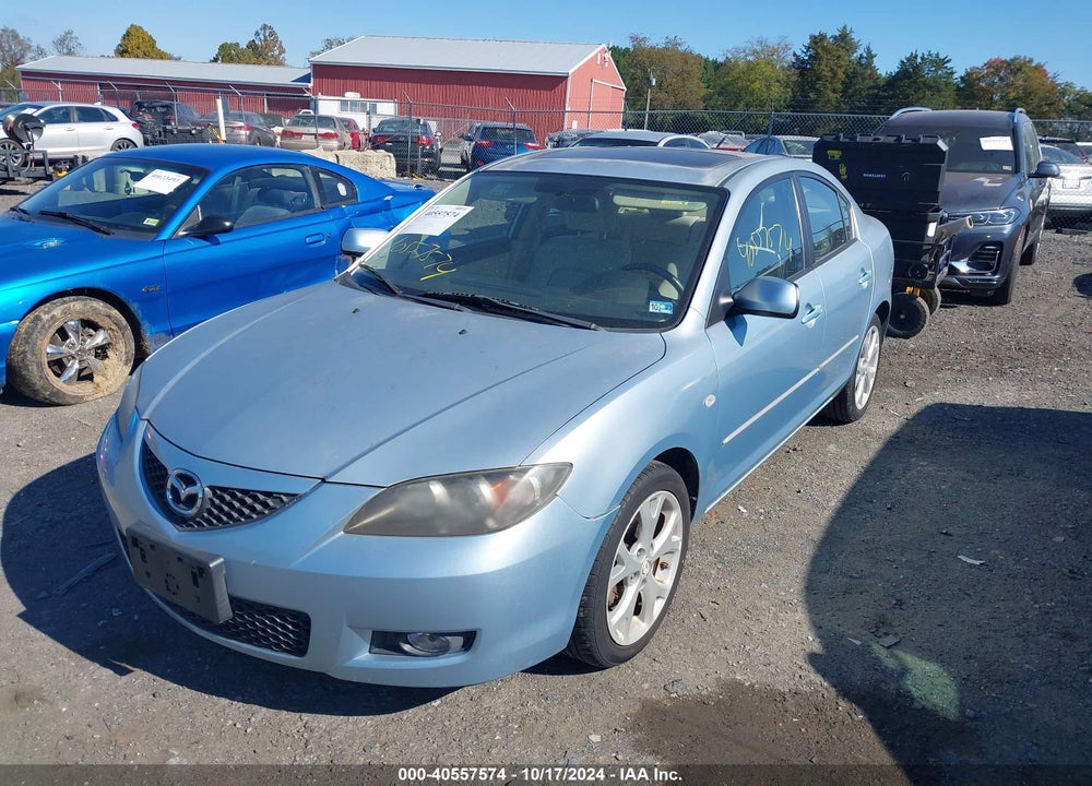 2008 MAZDA 3 I TOURING VALUE VIN: JM1BK32FX81147714
