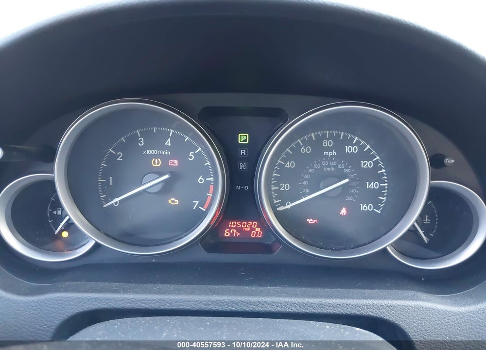2010 MAZDA 6 I SPORT VIN: 1YVHZ8BH5A5M21883