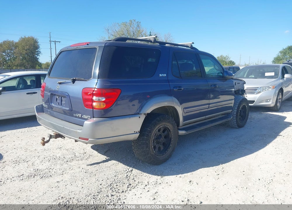 2002 TOYOTA SEQUOIA SR5 V8 VIN: 5TDBT44A82S064183
