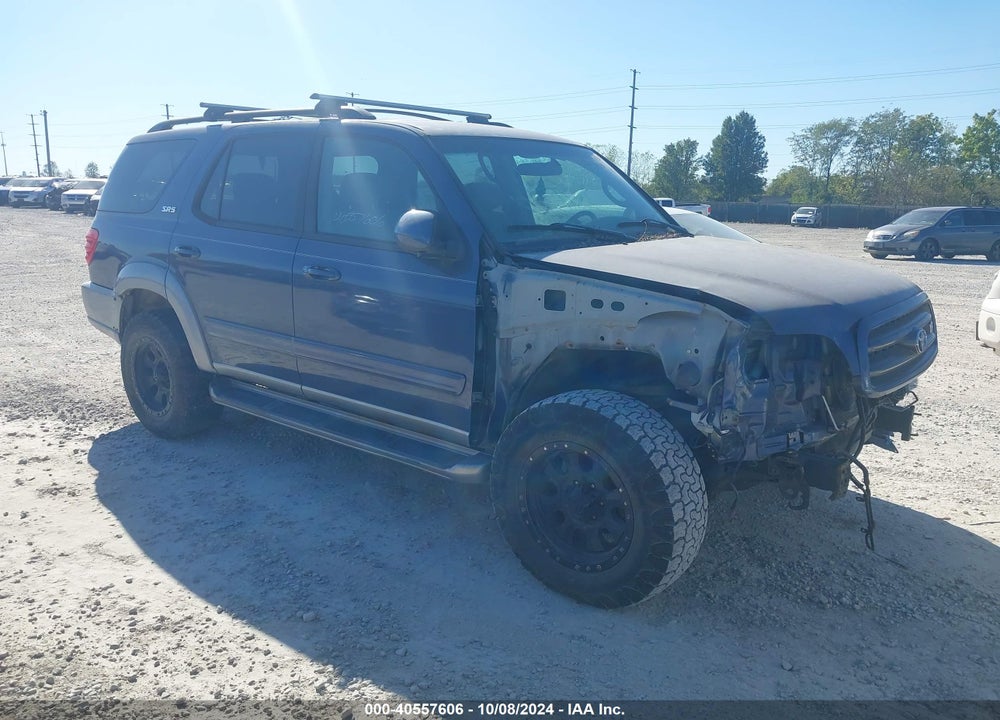 2002 TOYOTA SEQUOIA SR5 V8 VIN: 5TDBT44A82S064183