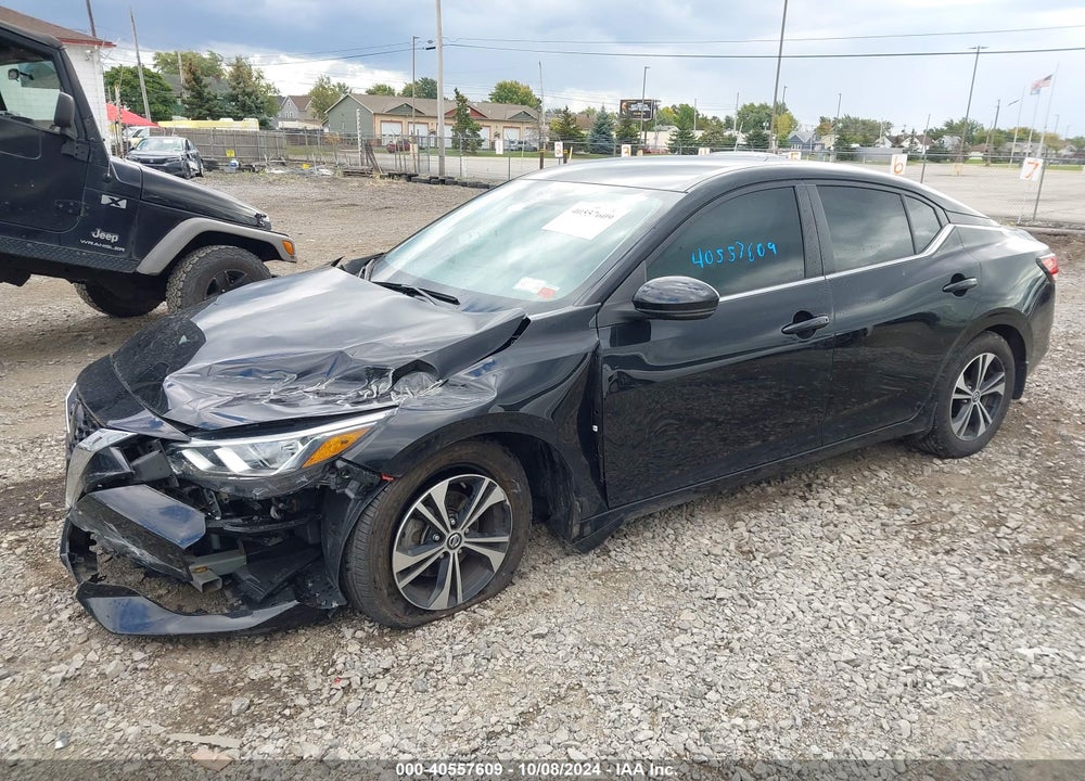 2020 NISSAN SENTRA SV XTRONIC CVT VIN: 3N1AB8CV1LY285664