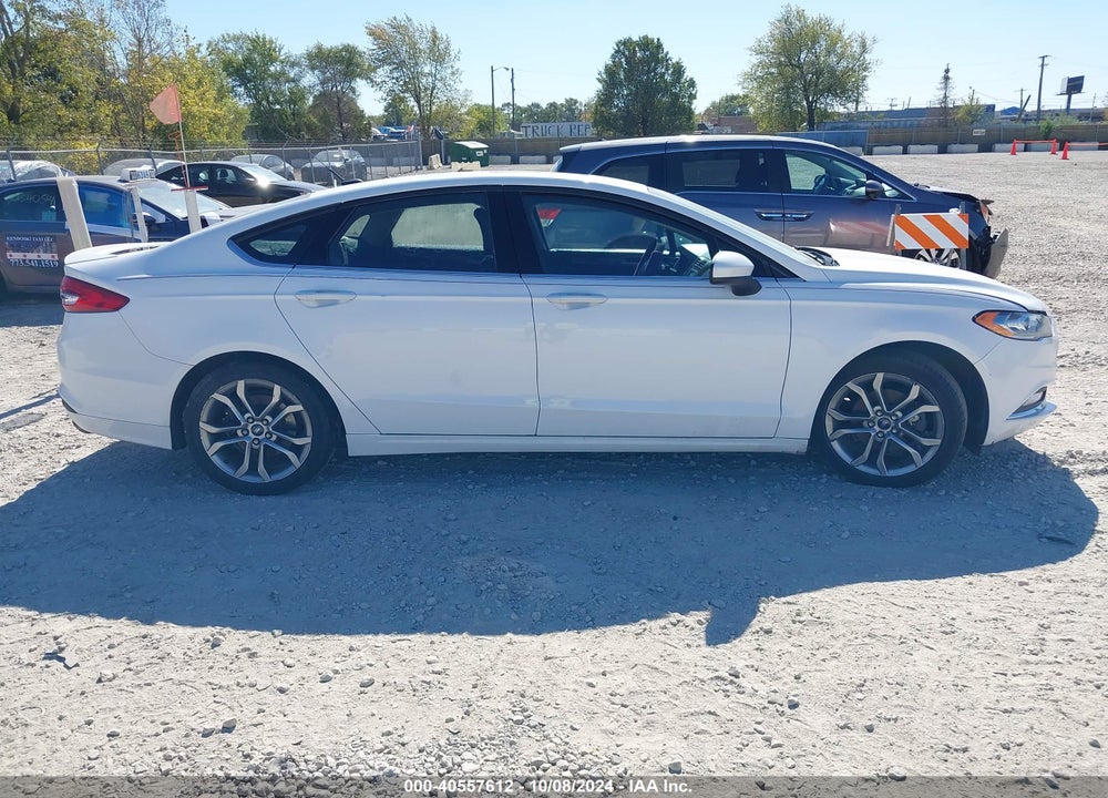 2017 FORD FUSION SE VIN: 3FA6P0HD2HR282348