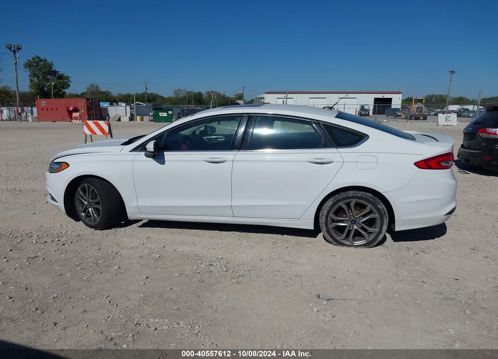 2017 FORD FUSION SE VIN: 3FA6P0HD2HR282348