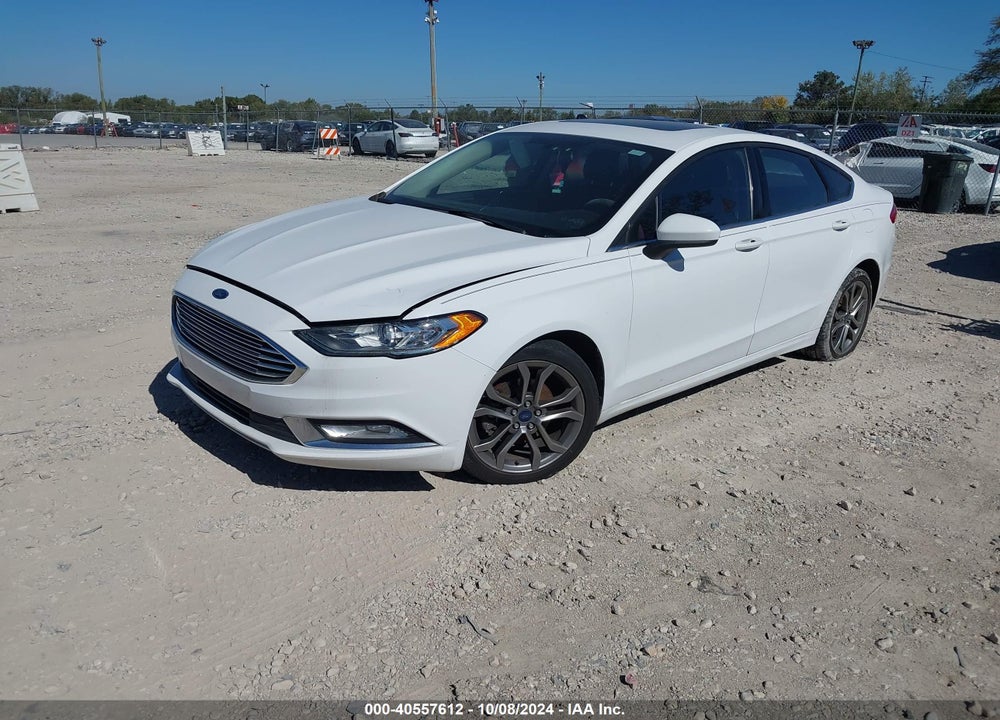 2017 FORD FUSION SE VIN: 3FA6P0HD2HR282348