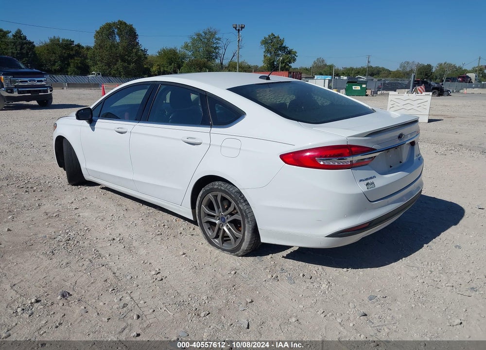 2017 FORD FUSION SE VIN: 3FA6P0HD2HR282348