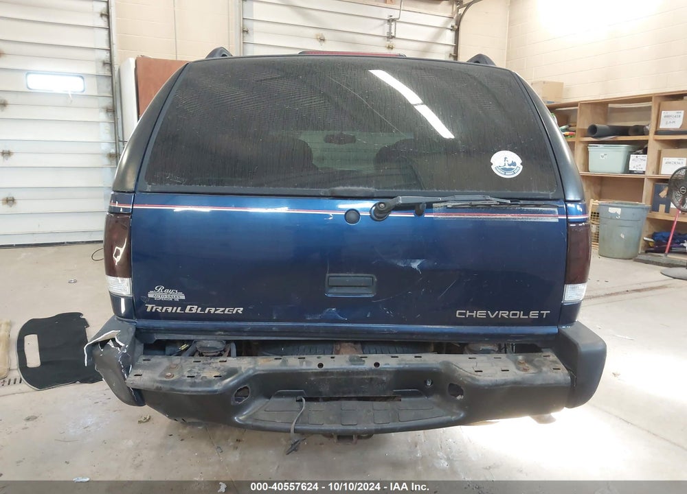 1999 CHEVROLET BLAZER TRAILBLAZER VIN: 1GNDT13W9X2158874