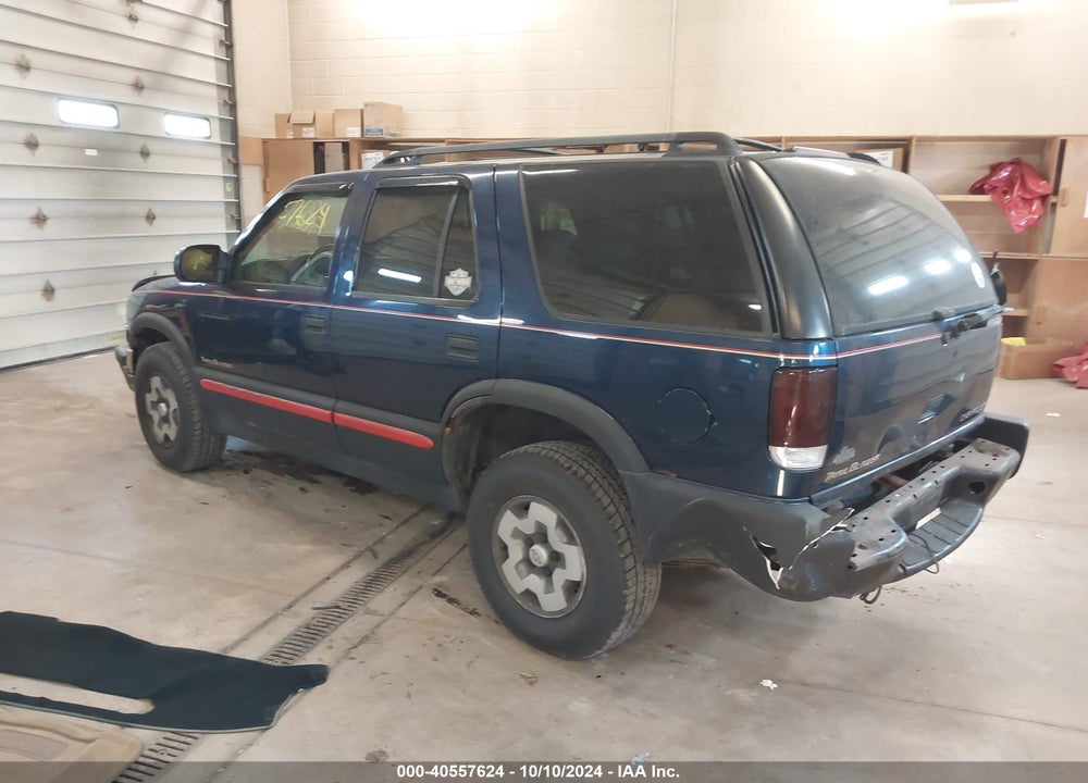 1999 CHEVROLET BLAZER TRAILBLAZER VIN: 1GNDT13W9X2158874