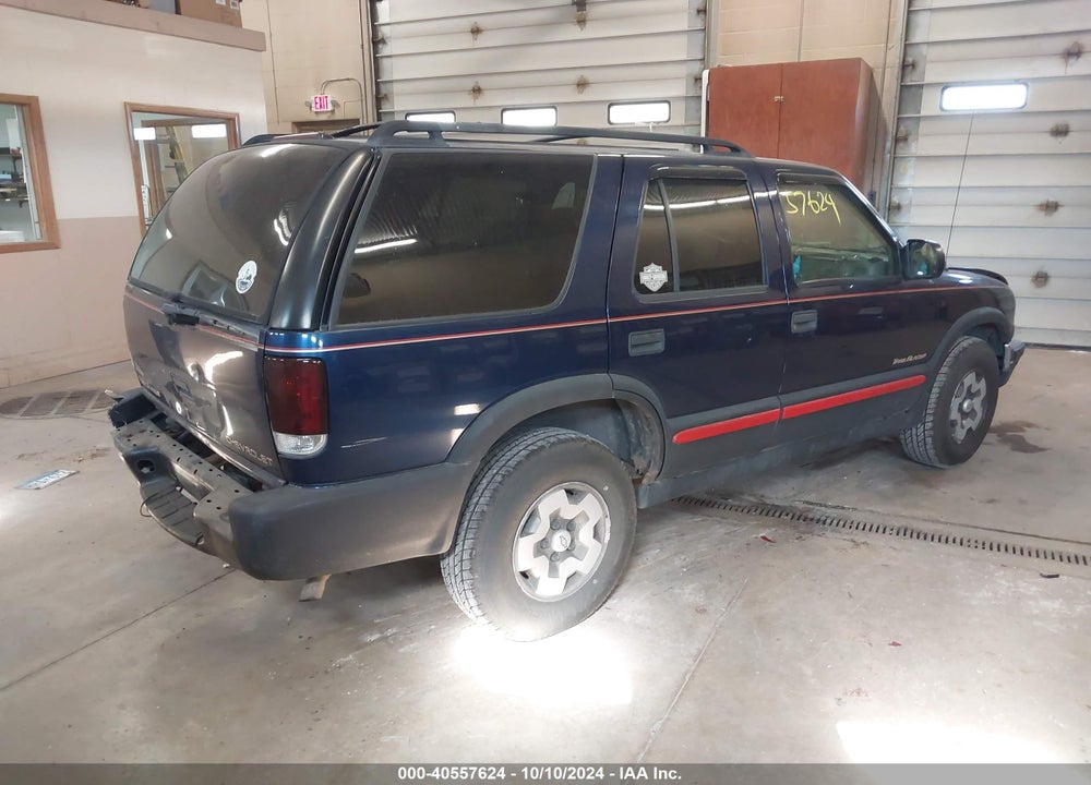 1999 CHEVROLET BLAZER TRAILBLAZER VIN: 1GNDT13W9X2158874
