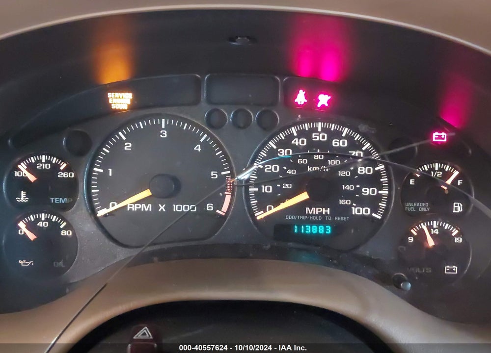 1999 CHEVROLET BLAZER TRAILBLAZER VIN: 1GNDT13W9X2158874