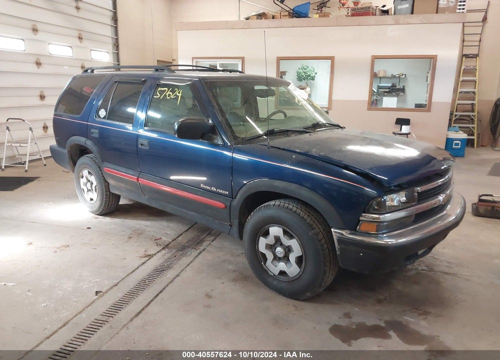 1999 CHEVROLET BLAZER TRAILBLAZER VIN: 1GNDT13W9X2158874