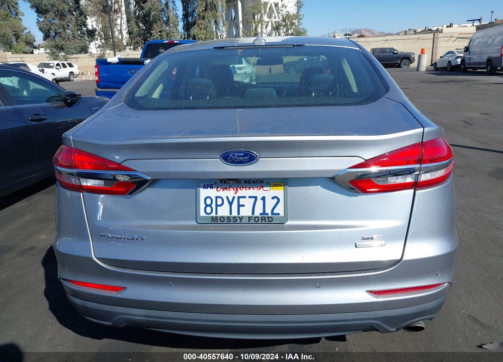2020 FORD FUSION SE VIN: 3FA6P0HD9LR189500