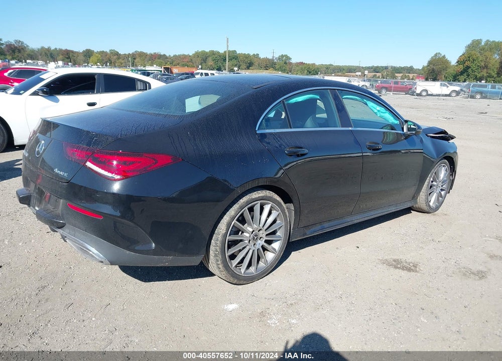 2022 MERCEDES-BENZ CLA 250 COUPE 4MATIC VIN: W1K5J4HB7NN292987