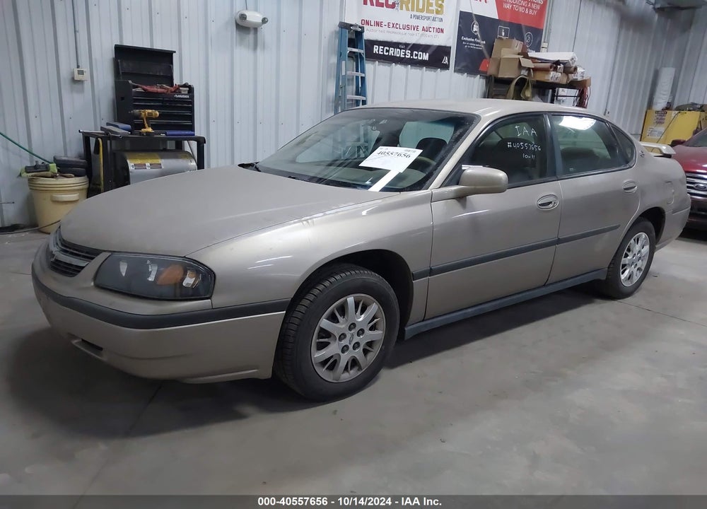 2003 CHEVROLET IMPALA VIN: 2G1WF52E239124496
