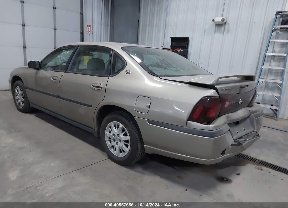 2003 CHEVROLET IMPALA VIN: 2G1WF52E239124496