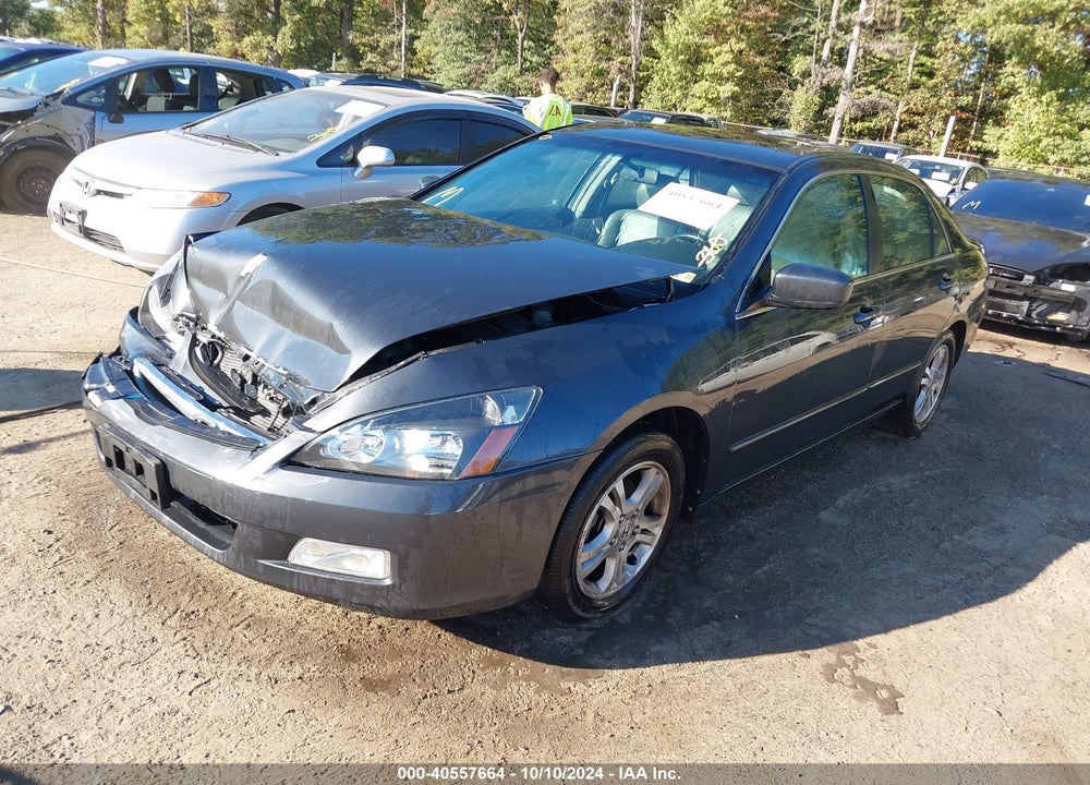 2007 HONDA ACCORD 2.4 EX VIN: 1HGCM56897A132966