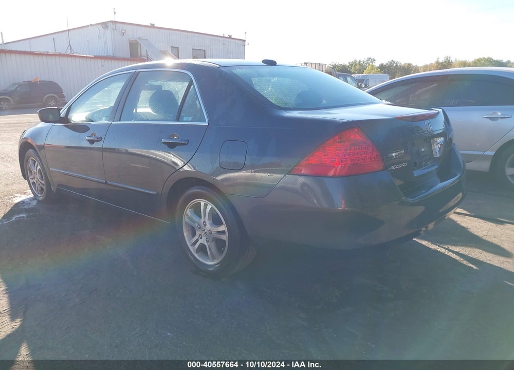 2007 HONDA ACCORD 2.4 EX VIN: 1HGCM56897A132966