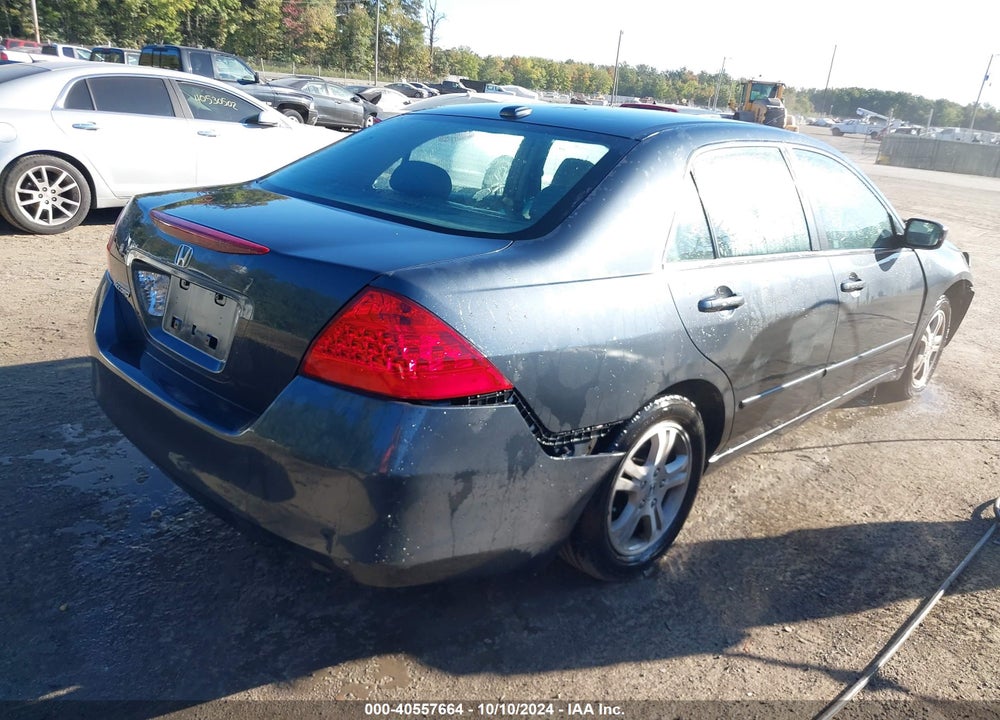 2007 HONDA ACCORD 2.4 EX VIN: 1HGCM56897A132966