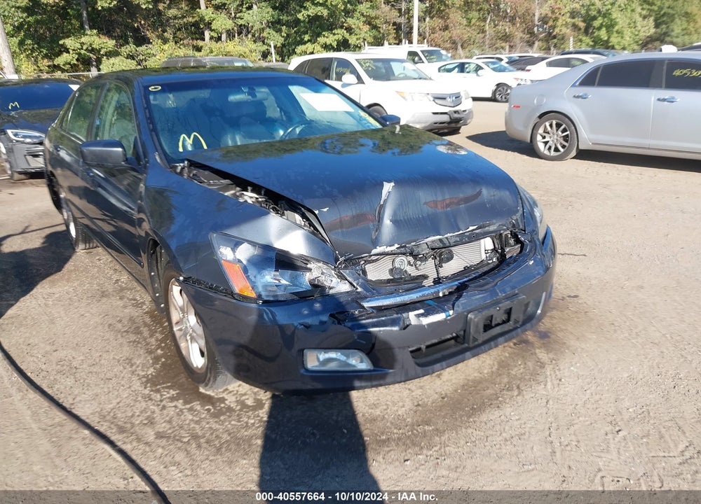 2007 HONDA ACCORD 2.4 EX VIN: 1HGCM56897A132966