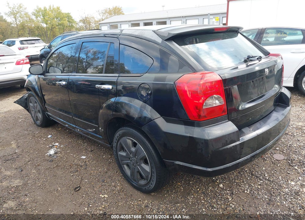 2007 DODGE CALIBER SXT VIN: 1B3HB48B07D589517