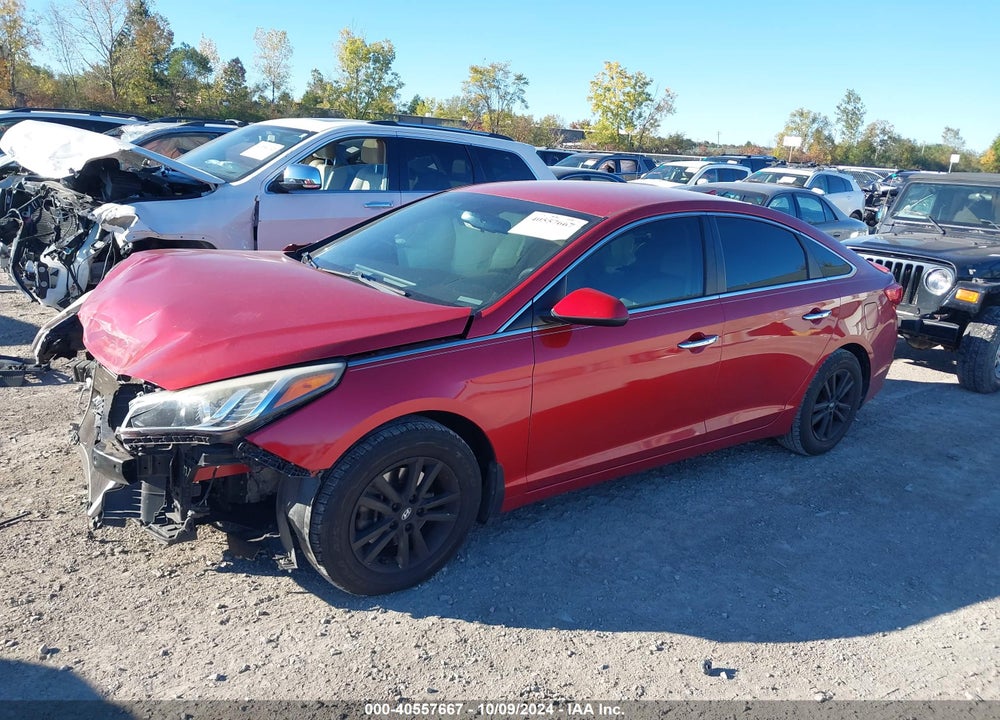 2017 HYUNDAI SONATA SE VIN: 5NPE24AF3HH475120