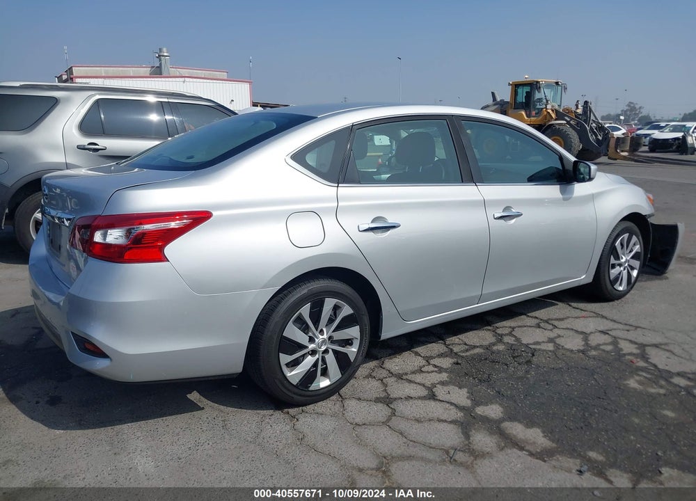 2019 NISSAN SENTRA S VIN: 3N1AB7AP5KY284059