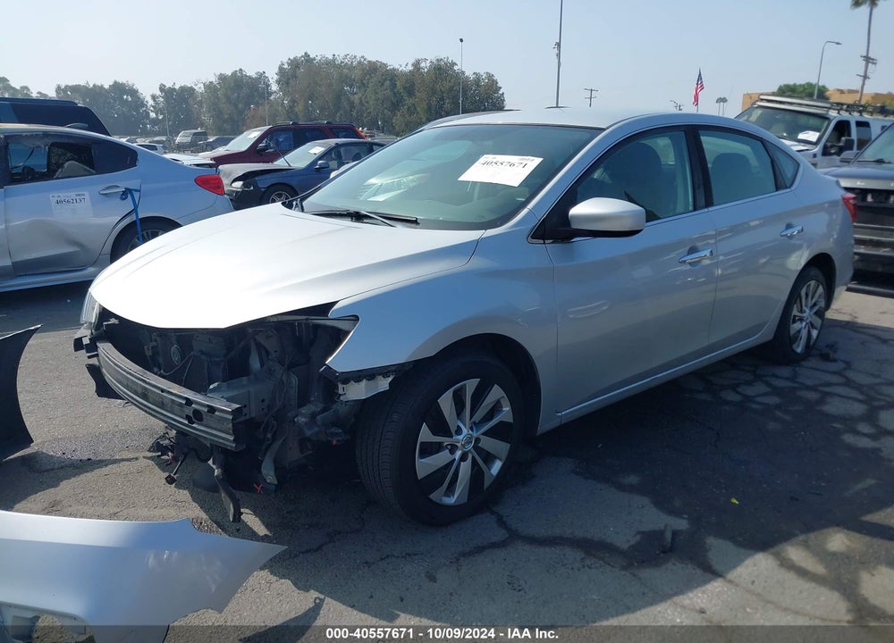 2019 NISSAN SENTRA S VIN: 3N1AB7AP5KY284059