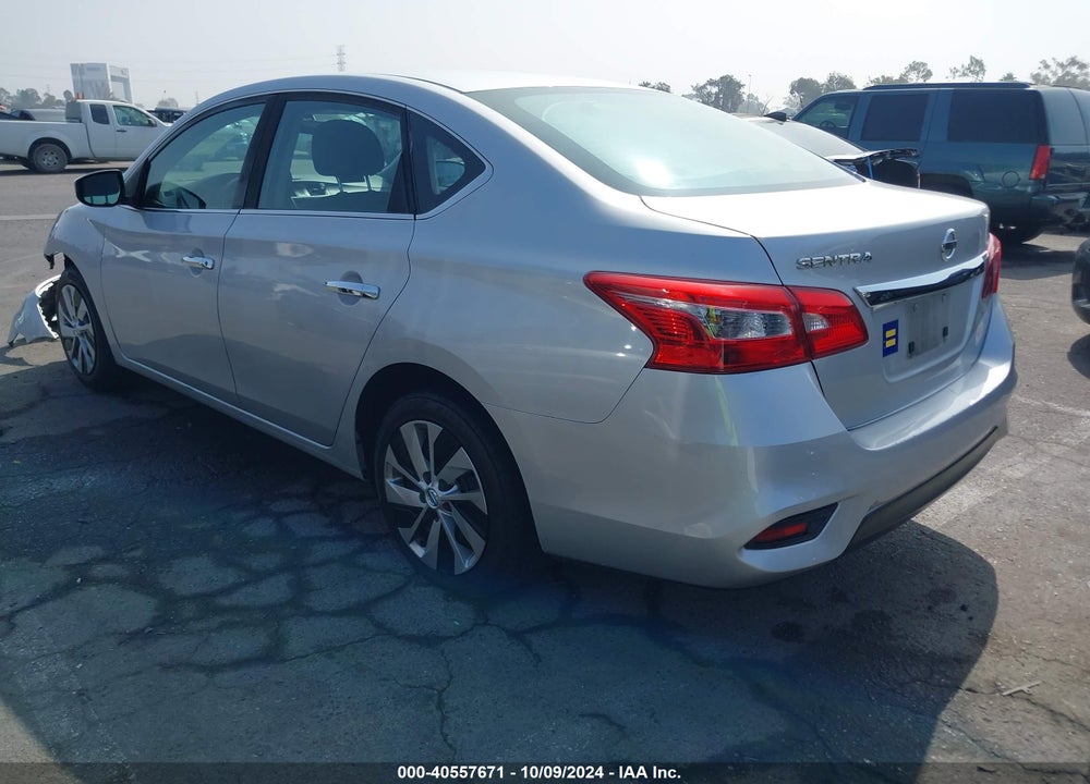 2019 NISSAN SENTRA S VIN: 3N1AB7AP5KY284059