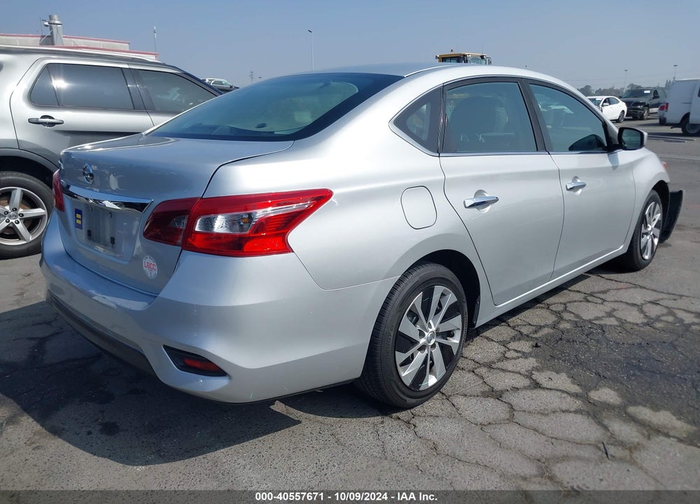 2019 NISSAN SENTRA S VIN: 3N1AB7AP5KY284059