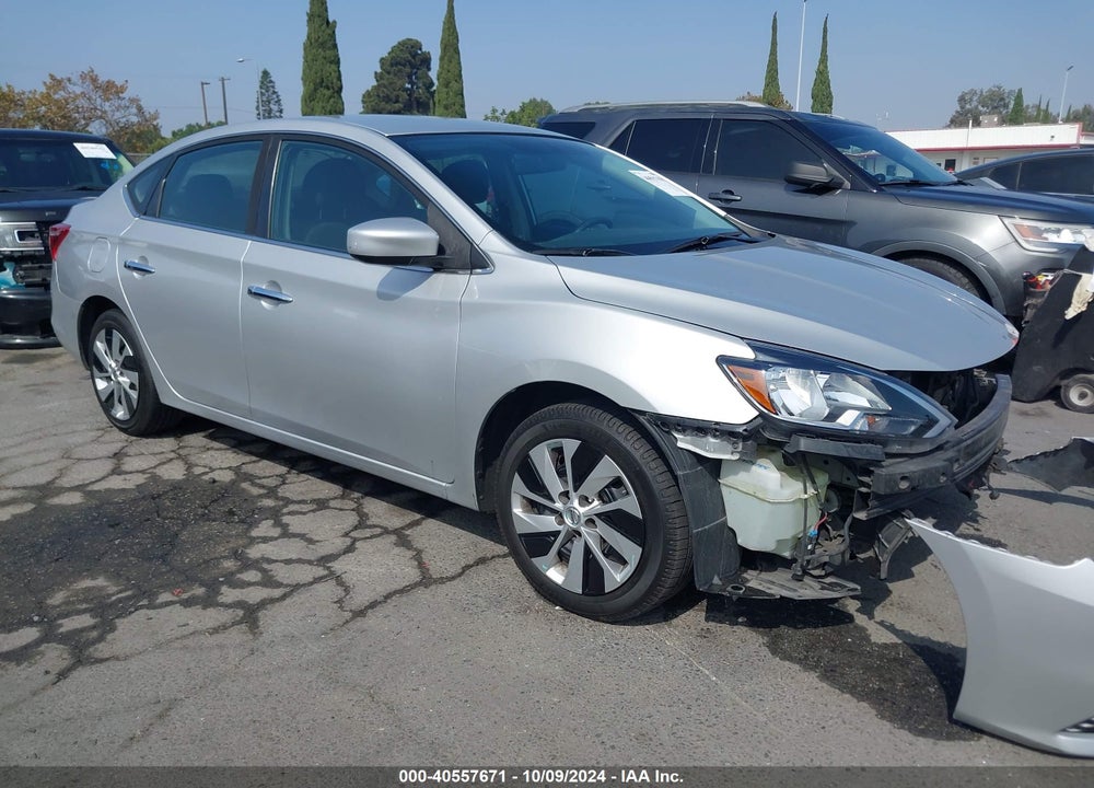 2019 NISSAN SENTRA S VIN: 3N1AB7AP5KY284059