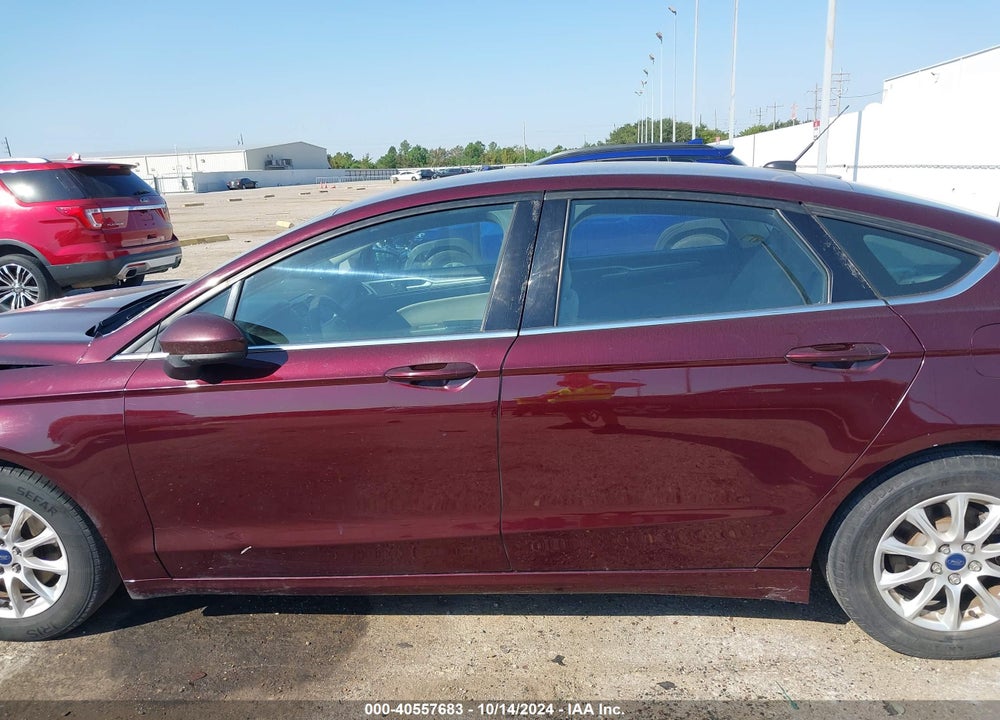 2017 FORD FUSION S VIN: 3FA6P0G71HR349632