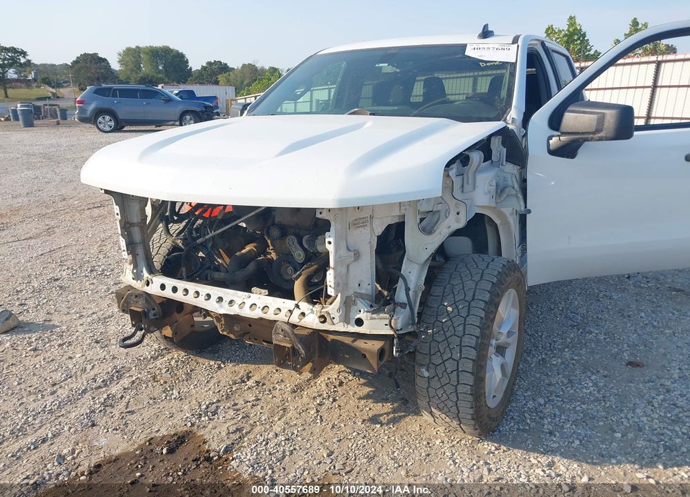 2021 CHEVROLET SILVERADO 1500 2WD SHORT BED CUSTOM VIN: 1GCPWBEKXMZ217401
