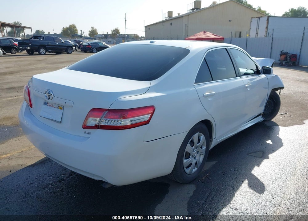 2010 TOYOTA CAMRY LE VIN: 4T4BF3EK8AR003338