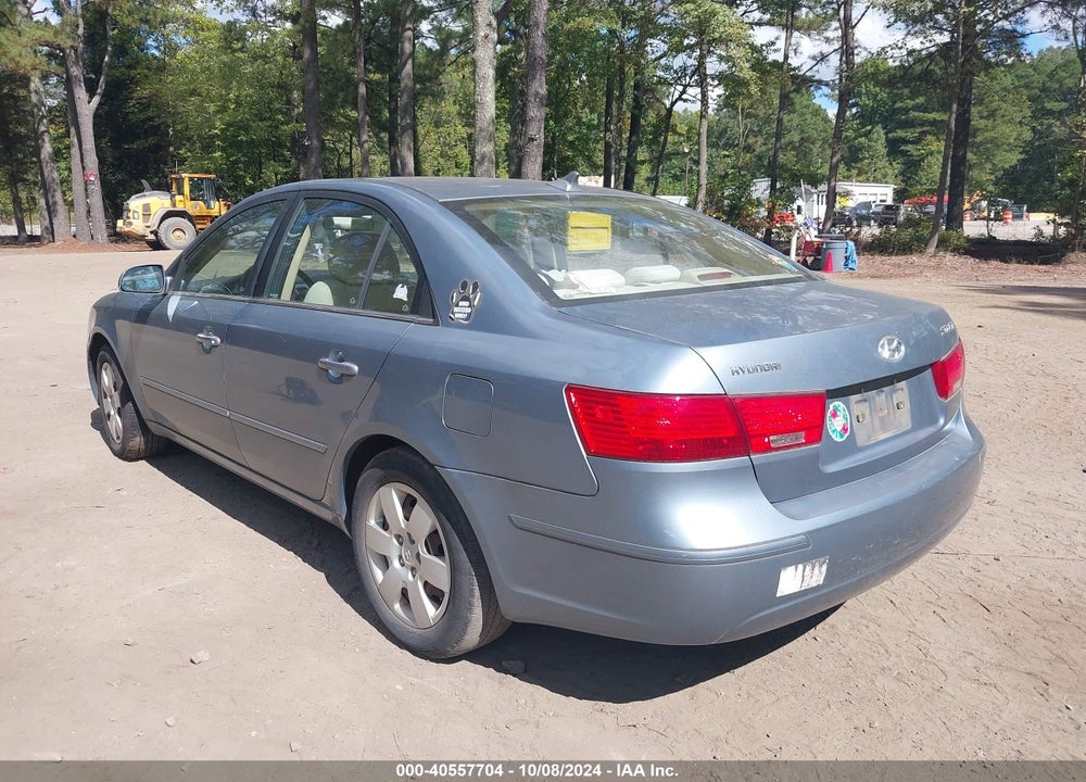 2009 HYUNDAI SONATA GLS VIN: 5NPET46C09H464590