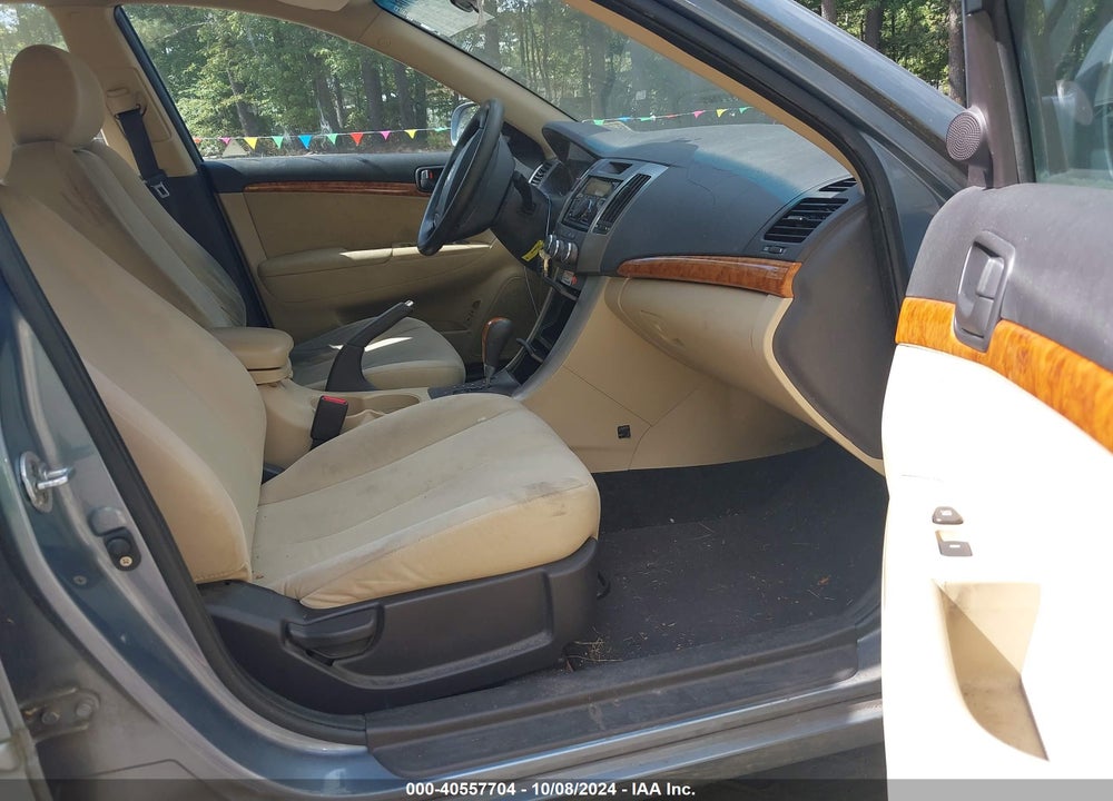 2009 HYUNDAI SONATA GLS VIN: 5NPET46C09H464590