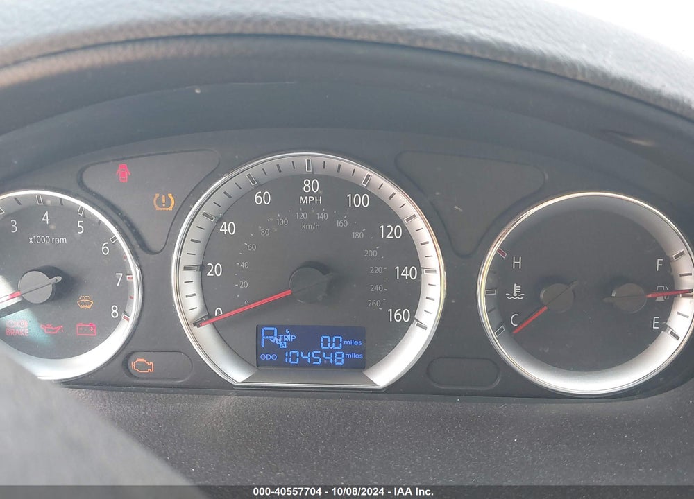2009 HYUNDAI SONATA GLS VIN: 5NPET46C09H464590