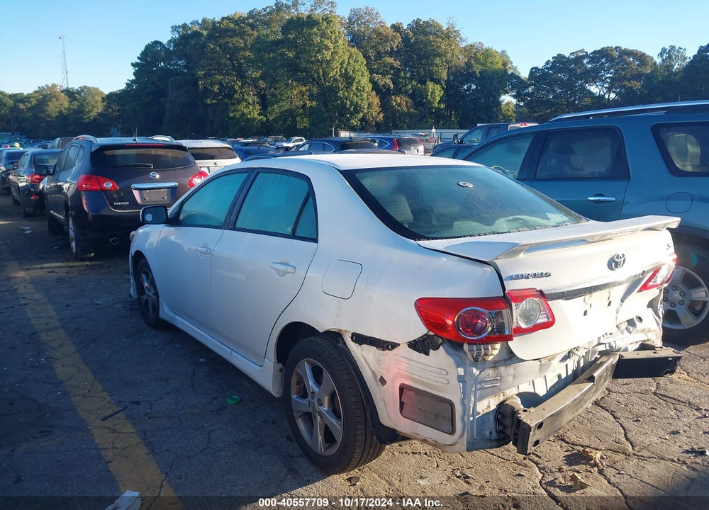 2012 TOYOTA COROLLA S VIN: 2T1BU4EE5CC780824