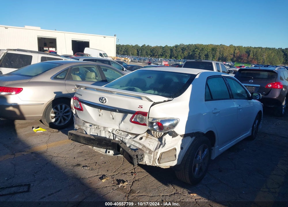 2012 TOYOTA COROLLA S VIN: 2T1BU4EE5CC780824