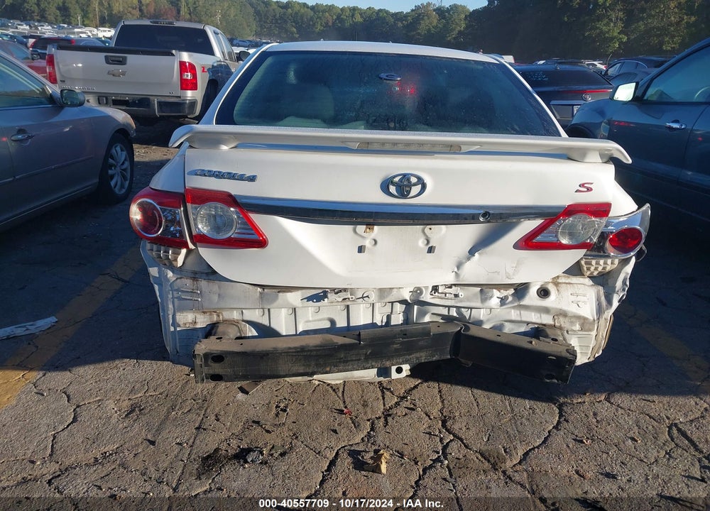 2012 TOYOTA COROLLA S VIN: 2T1BU4EE5CC780824
