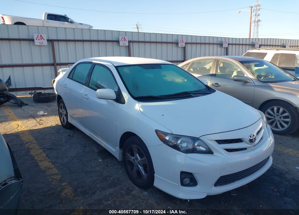 2012 TOYOTA COROLLA S VIN: 2T1BU4EE5CC780824