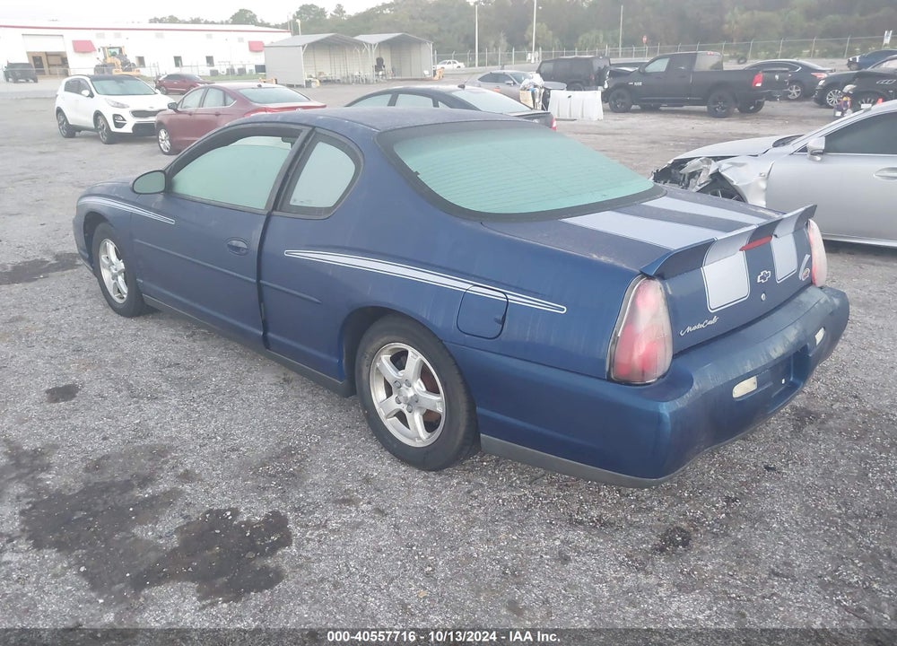 2003 CHEVROLET MONTE CARLO LS VIN: 2G1WW12EX39351458
