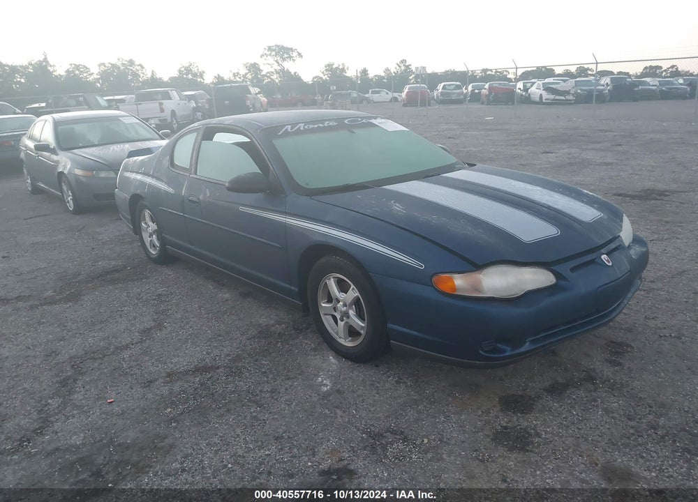 2003 CHEVROLET MONTE CARLO LS VIN: 2G1WW12EX39351458