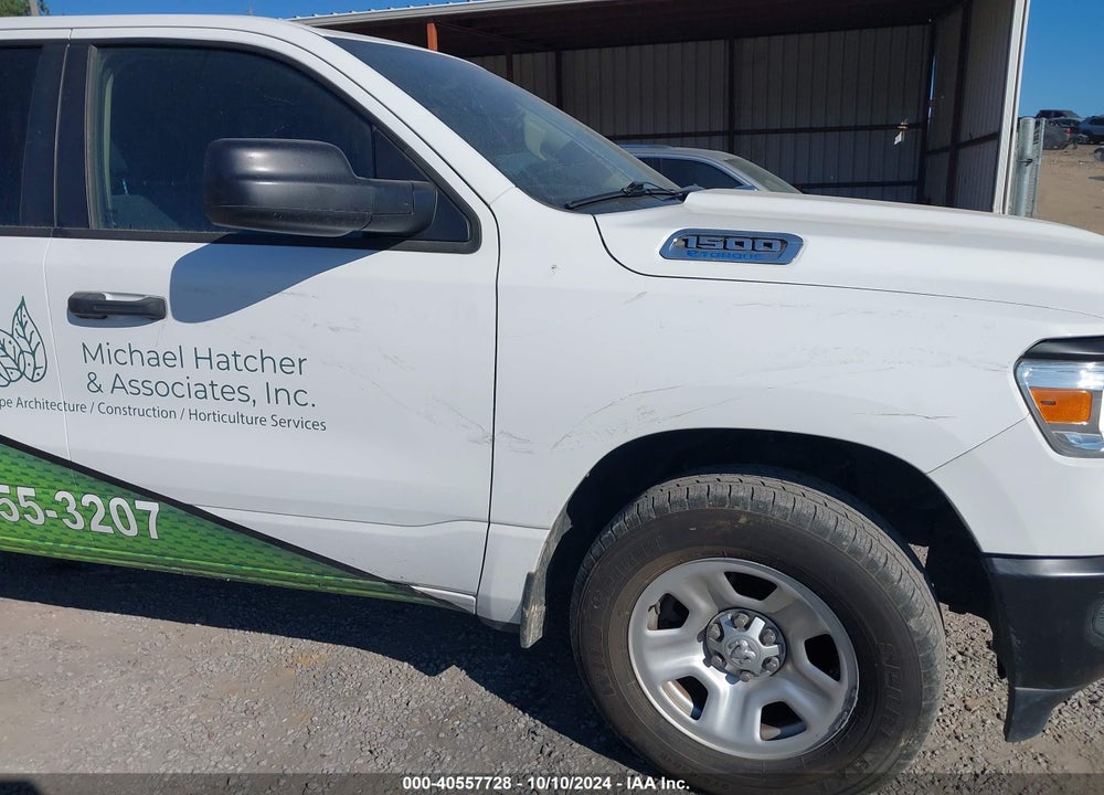 2021 RAM 1500 TRADESMAN 4X2 6'4 BOX VIN: 1C6SRECG4MN592877