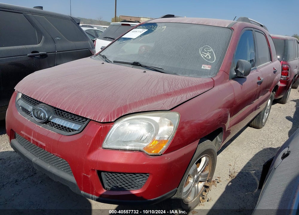 2010 KIA SPORTAGE LX VIN: KNDKG3A40A7723332