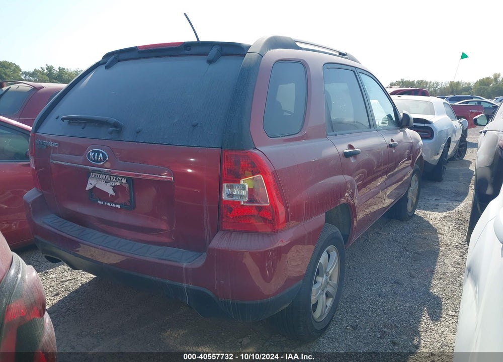 2010 KIA SPORTAGE LX VIN: KNDKG3A40A7723332